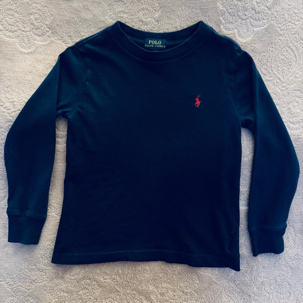 Ralph Lauren Cotton Jersey Long-Sleeve Tee